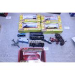 A selection of assorted die-cast models