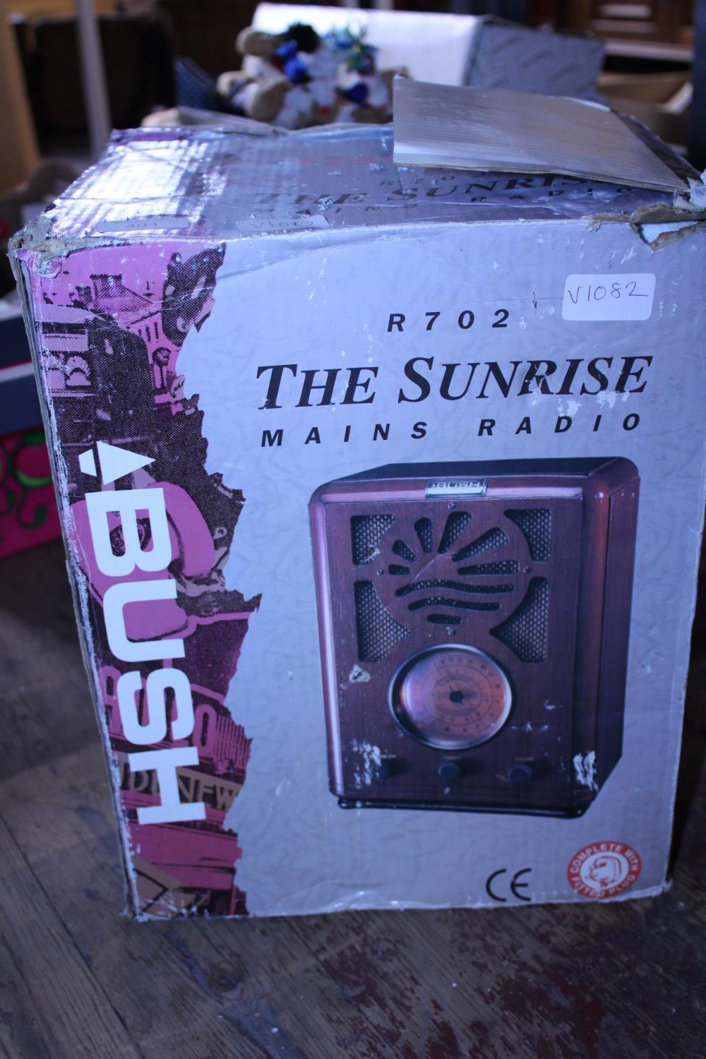 A vintage style Bush radio