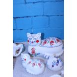 Three pieces of Elizabeth Arden Grand Tour collection ceramics