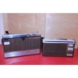 Two vintage Grundig radios (untested)
