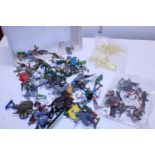 A large box full of assorted figures etc including Britain's