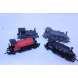 Four Hornby tank models