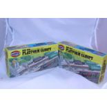Two boxed Airfix platform canopy models