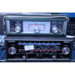 A vintage Hacker Herald radio and a Roberts radio (untested)