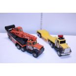 Two vintage Buddy L truck models