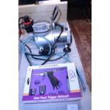 A air compressor and air brushing kit