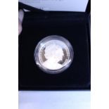 A boxed silver proof 2017 £5 coin