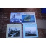 Four Naval battleship related books