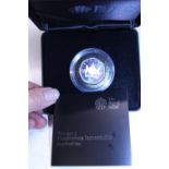 A 2013 silver proof 50p piece