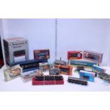 A box full of model railway related items