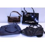 Four assorted Ladies designer handbags