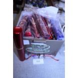 A job lot of assorted new cased reading glasses