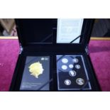 A Royal Mint 2015 silver proof coin set