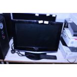 A Samsung 19" TV with remote (untested) shipping unavailable