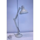 A vintage Angle Poise style desk lamp, shipping unavailable