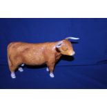A Beswick Long Horn Highland Cow figure