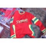 A job lot of new Welsh football sweatshirts XL