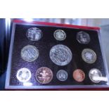 A 2003 Royal Mint proof coin set