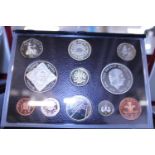 A 2008 Royal Mint proof coin set
