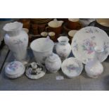 A job lot of Aynsley 'Little Sweetheart' ceramics