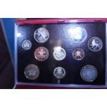 A 2004 Royal Mint proof coin set