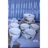 A vintage Alfred Meakin tea service. Shipping unavailable