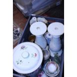 A large job lot of assorted ceramics, shipping unavailable