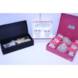 A selection of costume jewellery and boxed collectors sets