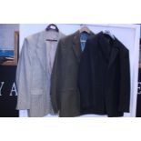 Three men's jackets