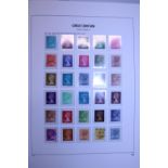 A Stanley Gibbons Great Britain volume II stamp album containing stamps 1971- 1989 including mint
