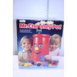 A vintage boxed child's Mr Chimney pot playset