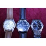 Three Men's Watches, Simpson, Sekonda and