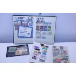A selection of assorted stamp albums mainly The Channel Islands and Isle of Man