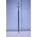 A Masonic ceremonial sword