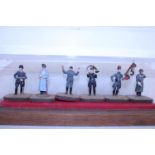 A unusual box set of pre-WW2 German military figures (one with damage)