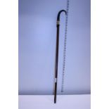 A vintage horn handled walking stick Shipping unavailable