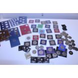 A job lot of assorted collectable crown coins etc