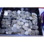 A job lot of old Three Pence pieces approx 4kg