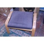 A good quality Mid century style Ikea footstool. Shipping unavailable