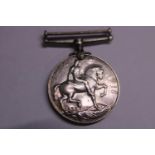 A WW1 medal awarded to DVR 34316 J. W. Astbury R.A