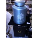 A new boxed ashes urn