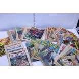 A selection of assorted vintage comics