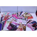 A job lot of Barbie Collector magazines