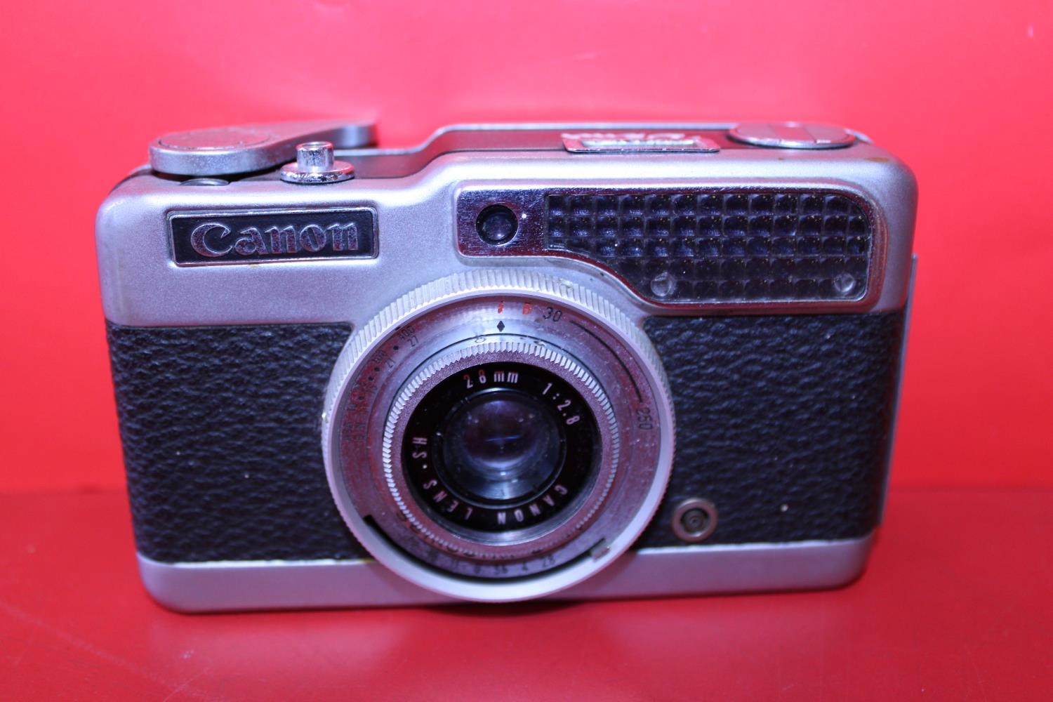 A vintage Canon Demi camera