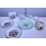 A selection of Royal Worcester, Belleek and other ceramics