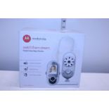 A boxed Motorola baby monitoring system (untested)