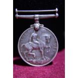 A Silver WW1 medal awarded to DM2 195948 PTE W Tremble ASC