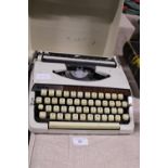 A vintage Brother portable typewriter