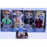 Five assorted Meerkat figures