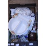 A job lot of assorted ceramics including Royal Doulton, Wedgewood, Coalport etc, shipping